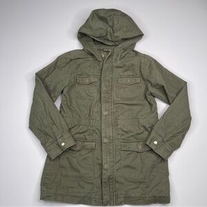 Cat & Jack Jacket Hoodie Twill Cotton Gorp Outdoor Hiking Camping  Winter Fall